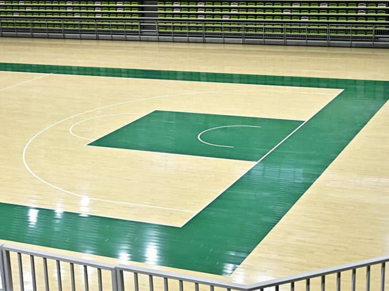 basketball court hardwood flooring